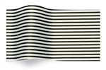 Black And White Pinstripe Designer Printed Tissue Wholesale Gift Tissue