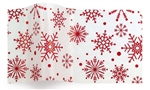 Spiraling Snowflakes Wholesale Designer Printed Tissue