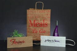 Wine and Meals To Go Bags
