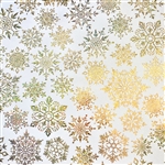 Sparkleflake Gold White Holographic Wholesale Packaging Gift Wrap