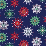Midnight Snowflake Wholesale Packaging Gift Wrap