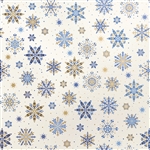 Fancy Flakes Metallic Blue Gold Pearl Highlights Wholesale Packaging Gift Wrap