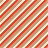 Candy Cane Stripe Natural Kraft Wholesale Packaging Gift Wrap