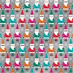 Bright Santa Metallic Wholesale Packaging Gift Wrap