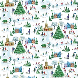 Christmas Village Wholesale Packaging Gift Wrap