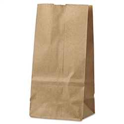 Grocery Paper Bags, 2# Size, Kraft, Medium-Duty, 500/bundle