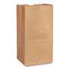 Grocery Paper Bags, 4# Size, Kraft, 500/bundle