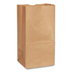 Grocery Paper Bags, 4# Size, Kraft, 500/bundle