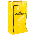 Continental 25 Gallon Janitor Cart Replacement Bag, Yellow