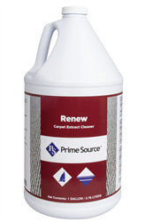 Prime Source Renew Heavy Duty Carpet Extraction Cleaner 4gal/bx