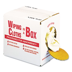 Cotton Wiping Cloths 5 Lb Box