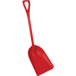 Sanitary Shovel 14" wide: Red