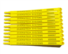 Plastic Truck Seal Stock Yellow 1000/cs