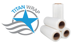 Revolution Titan Wrap Stretch Film 18"x1500', 10 Micron x 445mm x 450m, 4/cs