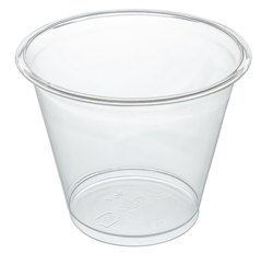 Squat Cup 9oz Clear 1000/cs