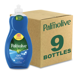 Palmolive Oxy Dishwashing Liquid, 32 oz Bottle, 9/cs