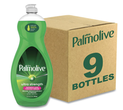 Palmolive Dishwashing Soap, 32.5 oz Bottle, 9/Carton