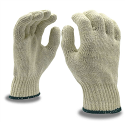 Cordova Safety Machine Knit Glove, Cotton/Polyester 12 pk