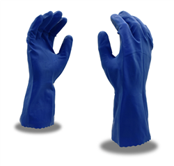 Canner Latex Glove, Blue 18mil 12pk