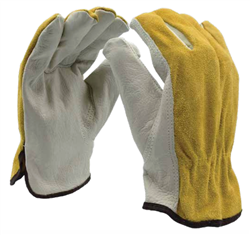 Cordova Split Cowhide Gloves - Large 12/pk