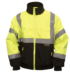 Cordova Reptyle Bomber Jacket, Class 3 Type R Lime Green