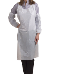 Cordova Safety Polyethylene Apron 28x46 White, 1000/cs
