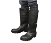 Cordova Safety PVC Plain Toe Boots, Black