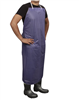 Cordova Safety Apron, Vinyl, Blue 10/pk