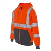 Cordova Safety  Hooded Sweatshirt Orange Medium