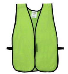 Cordova Safety General Purpose Safety Vest non-rated Lime Green 12pk
