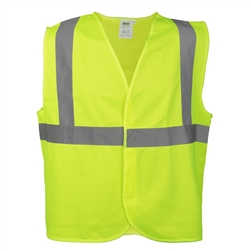 Cordova Safety Hi-Vis Safe-T Vest Lime Green 12pk Large