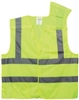 Cordova Safety 4 Point Breakaway Vest Lime Green Mesh 12pk