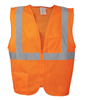 Cordova Safety Hi-Vis Vest Class 2 Orange 12pk