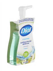 Dial Antibacterial Foaming Hand Wash, Fresh Pear Scent, 10 oz, 8/cs