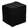 Empress Beverage Napkin 9 x 9, Black, 2-Ply 4/250 cs