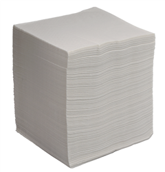 Empress Elite Beverage Napkin 9x9, White, 1-ply, 8/500 cs