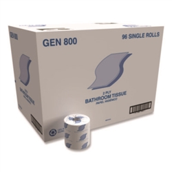 Gen Bath Tissue Paper 2Ply, 420 sheets, 96 rolls