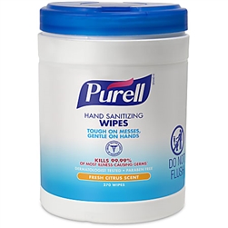 Purell Sanitizing Wipes Canister 6/bx