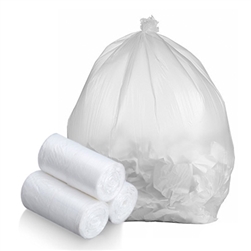 PolyTech High-Density Trash Bags 33x40 (33 Gallon) .16MIC NAT 250/BX