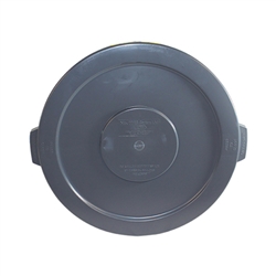 Impact Gator 32 Gallon Flat Lid, Gray