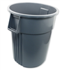 Gator Plus Container, 55 gal, Plastic, Gray