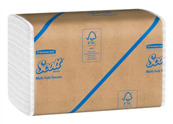 Kimberly-Clark Professional Scott Essential Multi-Fold Towel 250/pack 16 packs/cs