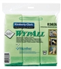 Kimberly-Clark Professional WYPALL Microfiber Cloths Green 6/cs