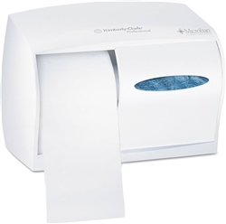 Kimberly-Clark Professional Coreless Double Roll Bath Tissue Dispenser, White