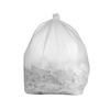PolyTech Linear Low Density Trash Bags, 38x63 (60 gallon) 2.7MIL, Clear, 50/bx