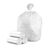 PolyTech Linear Low Density Trash Bags 40x46 (40-45 gallon) .7MIL WHITE 100/BX