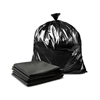 PolyTech Linear Low Density Trash Bags 58x62 (90 gallons) 2.5MIL Black 50/BX