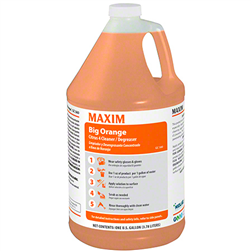 Maxim Big Orange Natural Cleaner/Degreaser 4 gal/cs