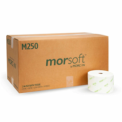 Morsoft 2-Ply Small Core Bath Tissue, 24 rolls/cs