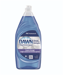 Dawn Manual Pot/Pan Dish Detergent, 38 oz Bottle, 8/cs